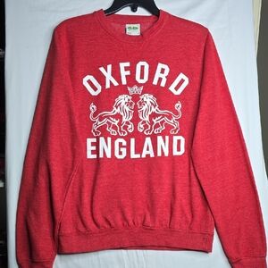 AWD Oxford England Vintage Collegiate Sweatshirt Size S Ivy LEAGUE Scholar